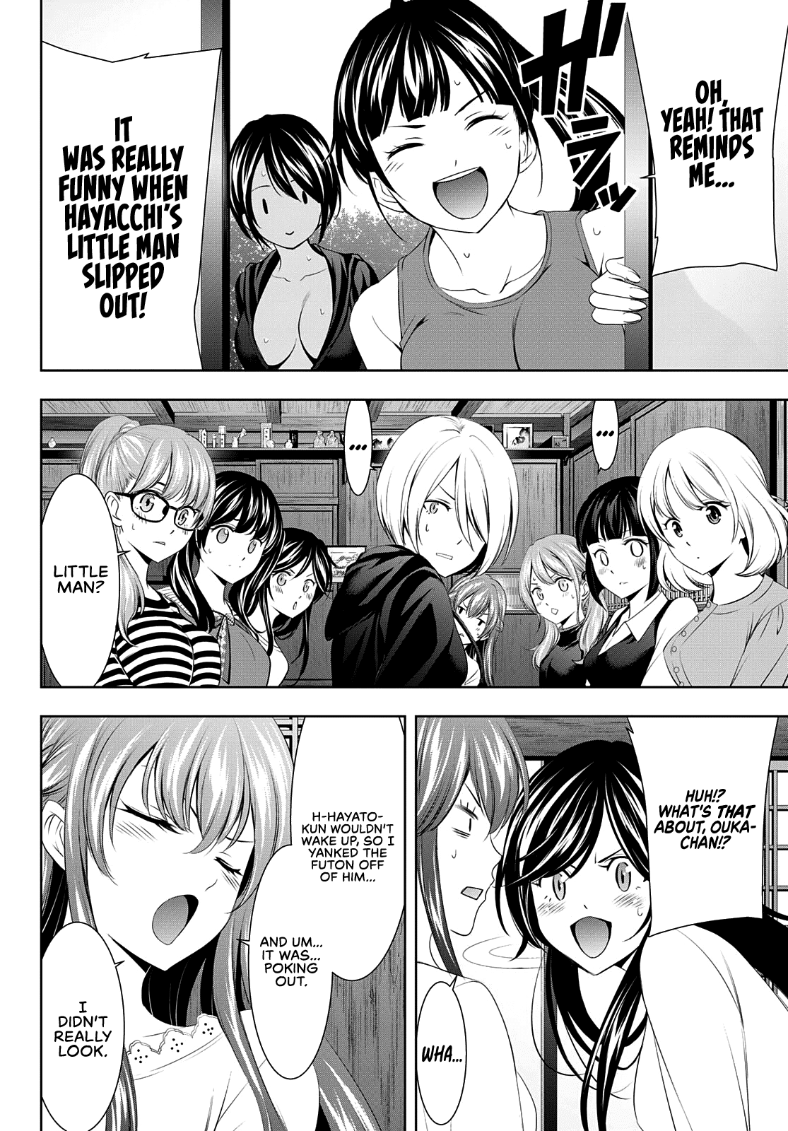 Goddess Café Terrace Chapter 66 page 5 - Chapter 66: The Ten Girls Back Together