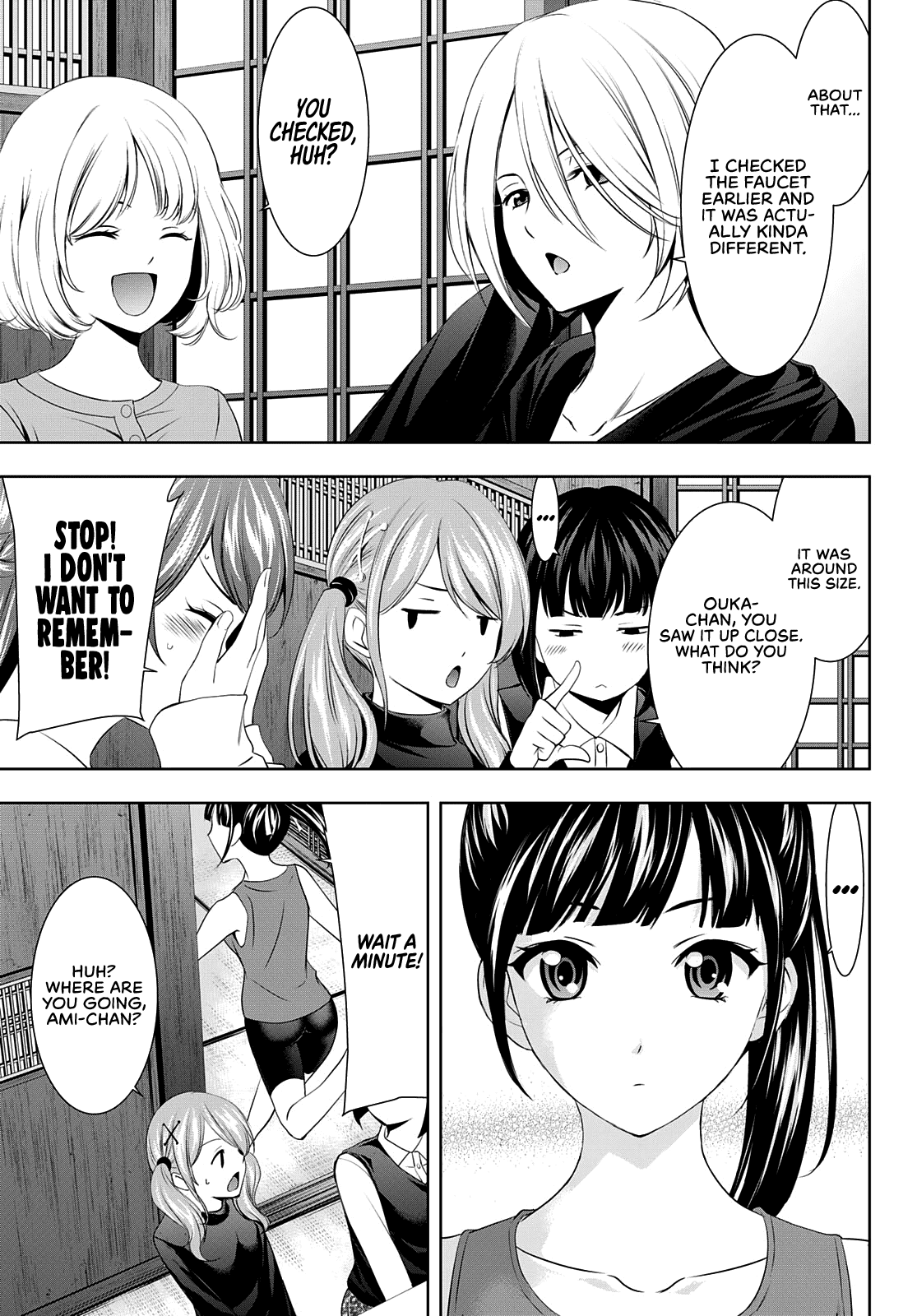 Goddess Café Terrace Chapter 66 page 8 - Chapter 66: The Ten Girls Back Together