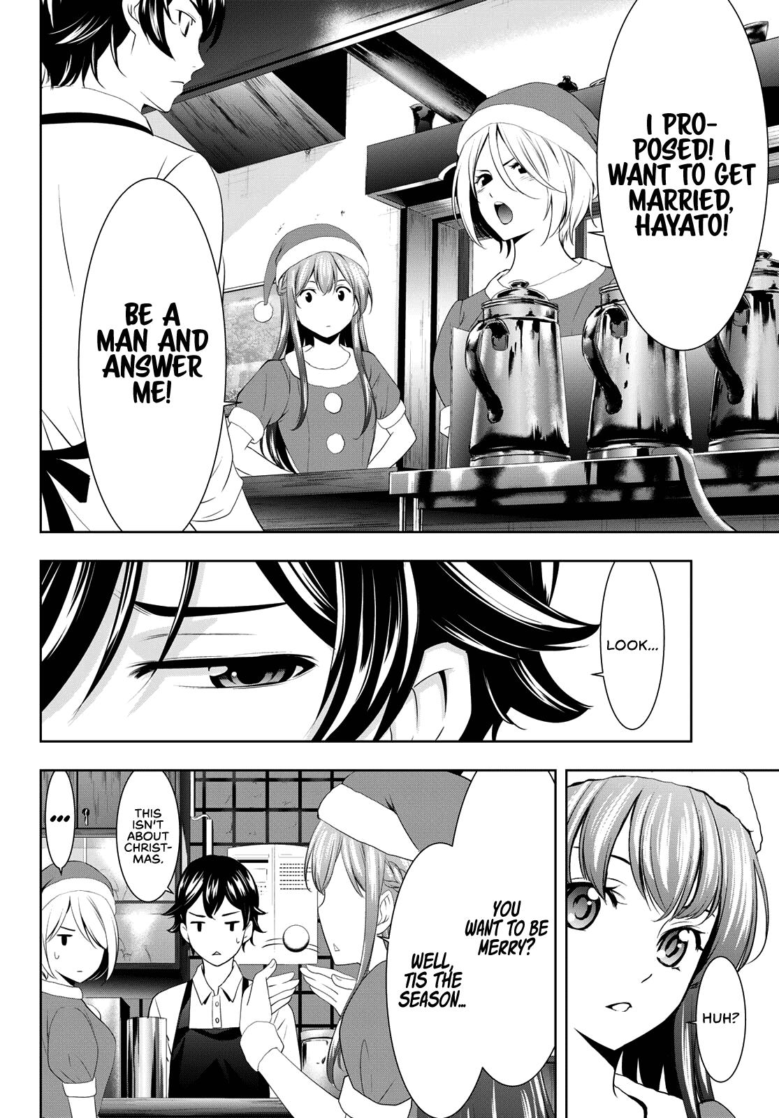 Goddess Café Terrace Chapter 68 page 11 - Chapter 68: I'm Not Joking