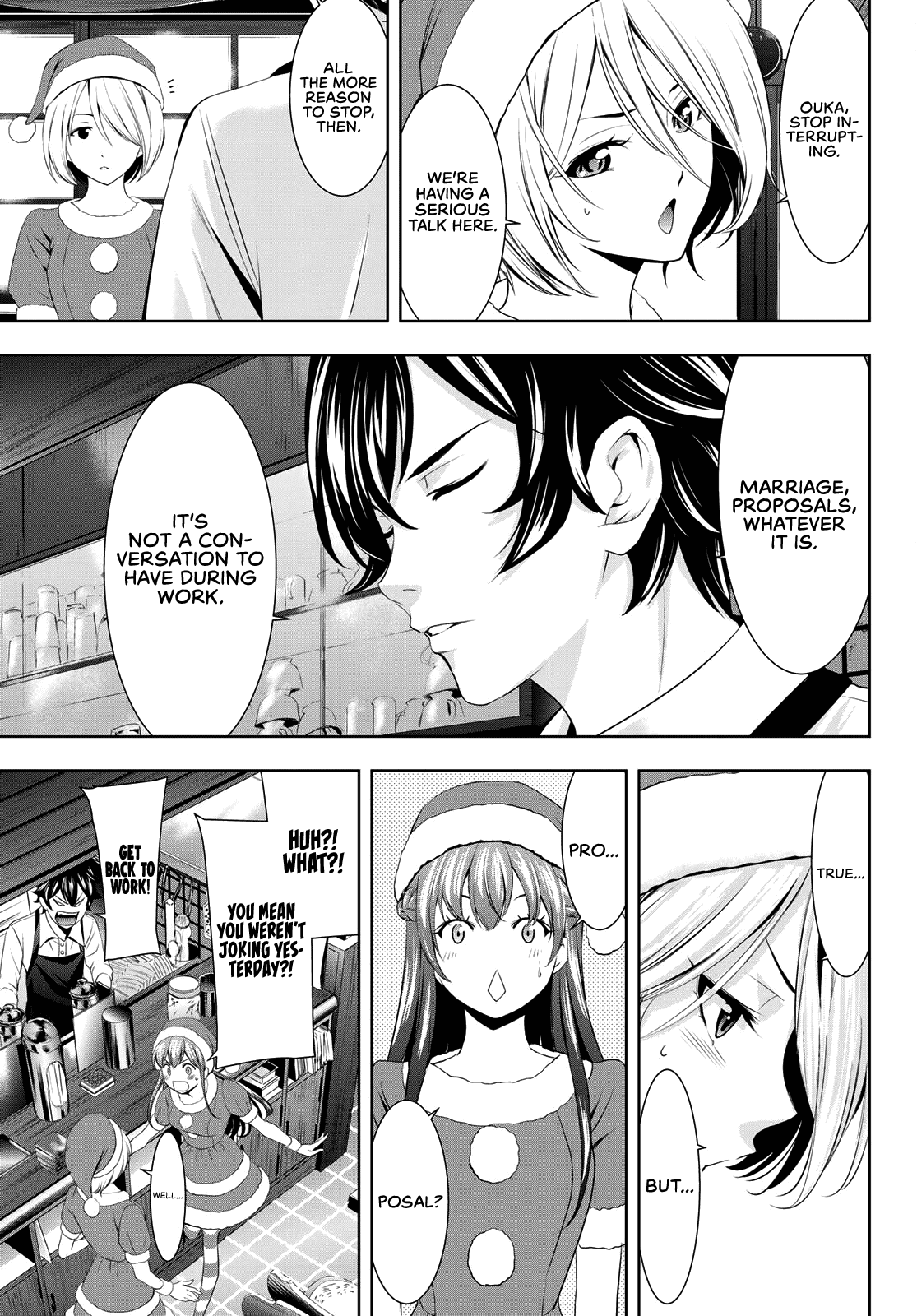 Goddess Café Terrace Chapter 68 page 12 - Chapter 68: I'm Not Joking