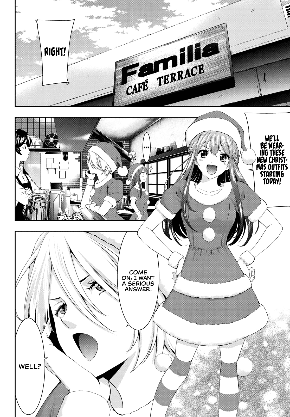 Goddess Café Terrace Chapter 68 page 9 - Chapter 68: I'm Not Joking