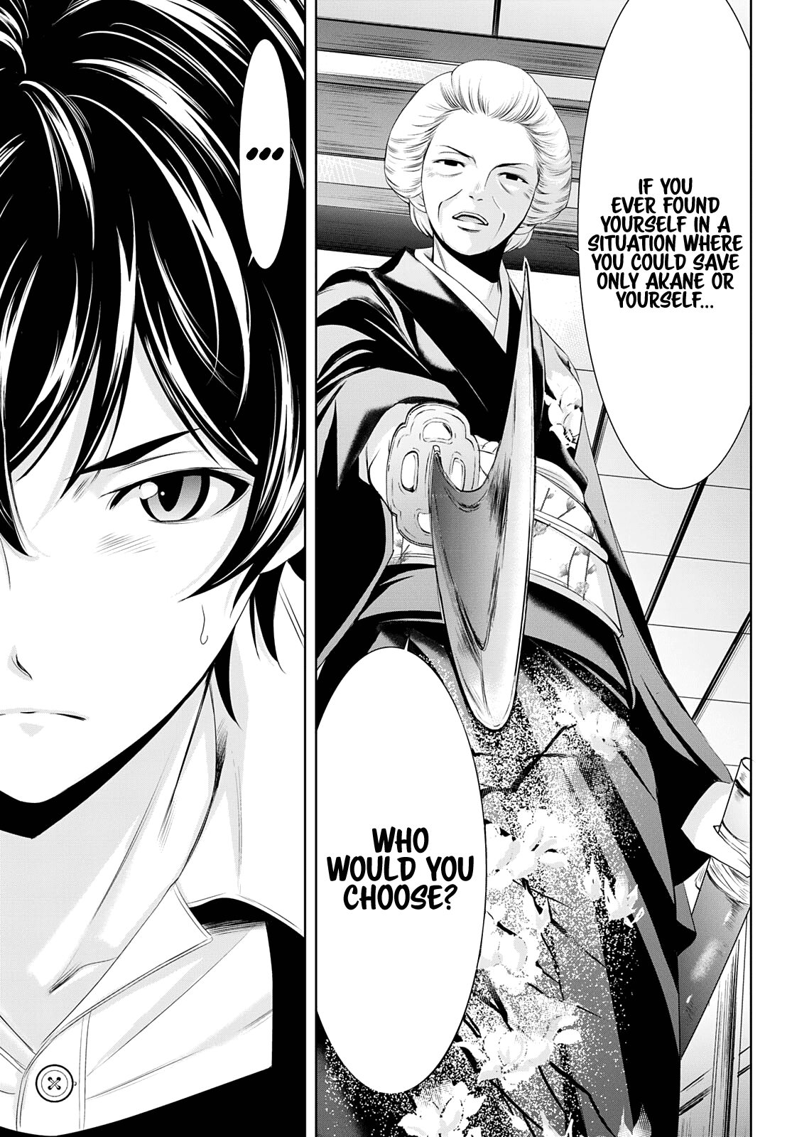 Goddess Café Terrace Chapter 69 page 10 - Chapter 69: Two Choices