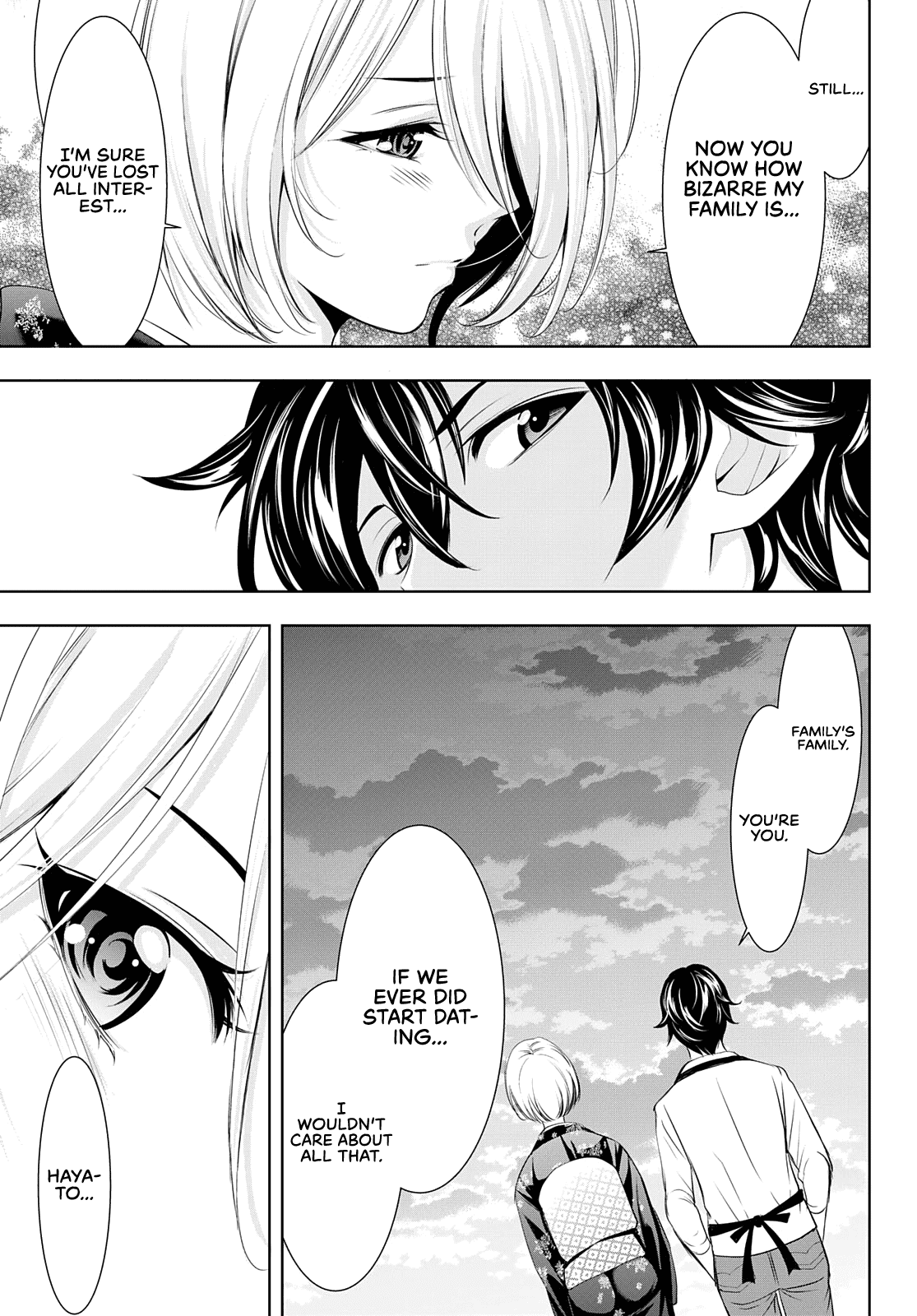 Goddess Café Terrace Chapter 69 page 12 - Chapter 69: Two Choices