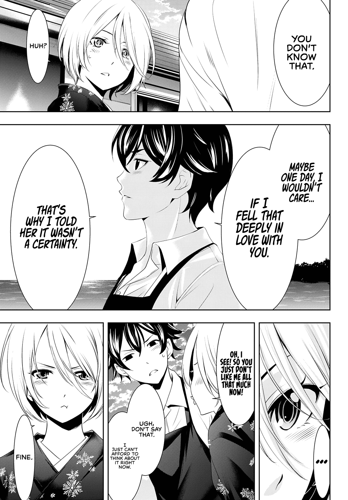 Goddess Café Terrace Chapter 69 page 16 - Chapter 69: Two Choices
