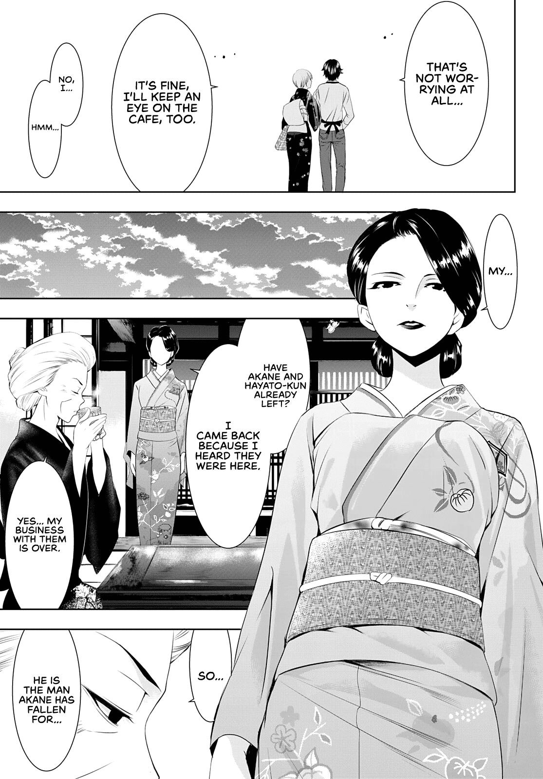 Goddess Café Terrace Chapter 69 page 18 - Chapter 69: Two Choices