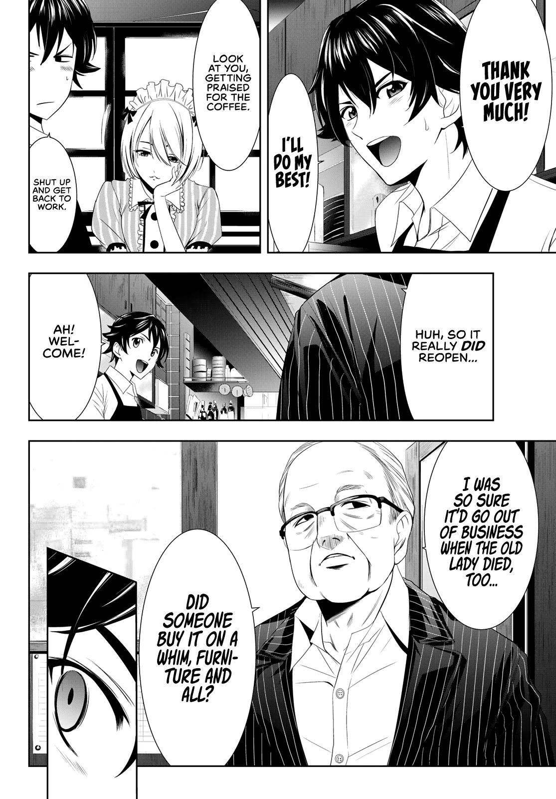 Goddess Café Terrace Chapter 7 page 10 - Chapter 7