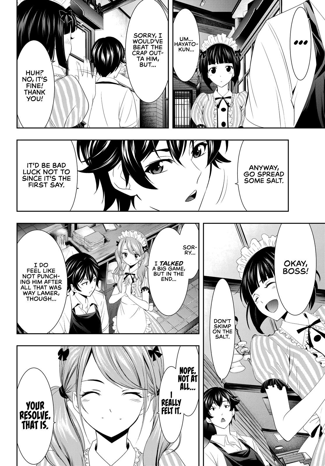 Goddess Café Terrace Chapter 7 page 19 - Chapter 7