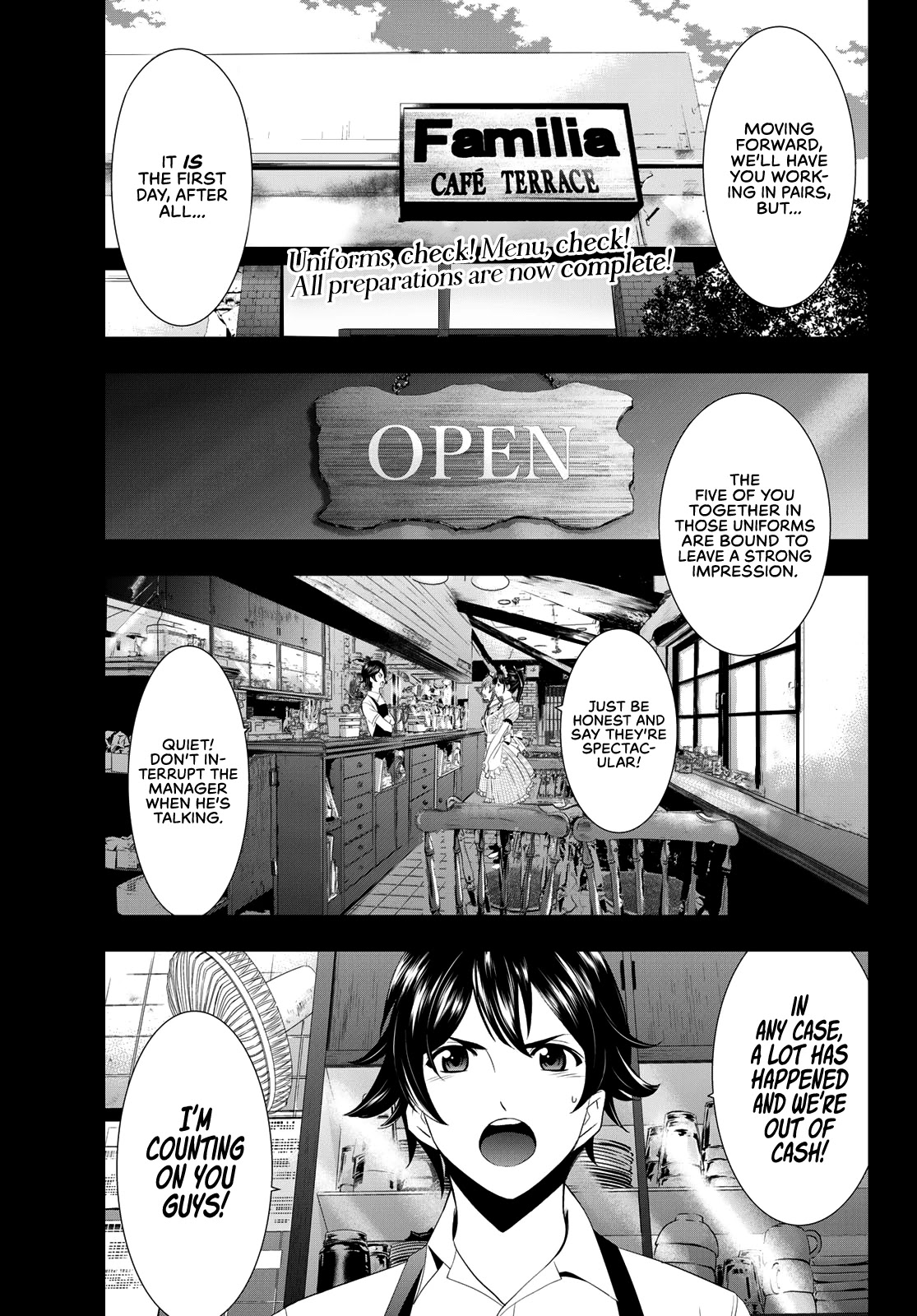 Goddess Café Terrace Chapter 7 page 4 - Chapter 7