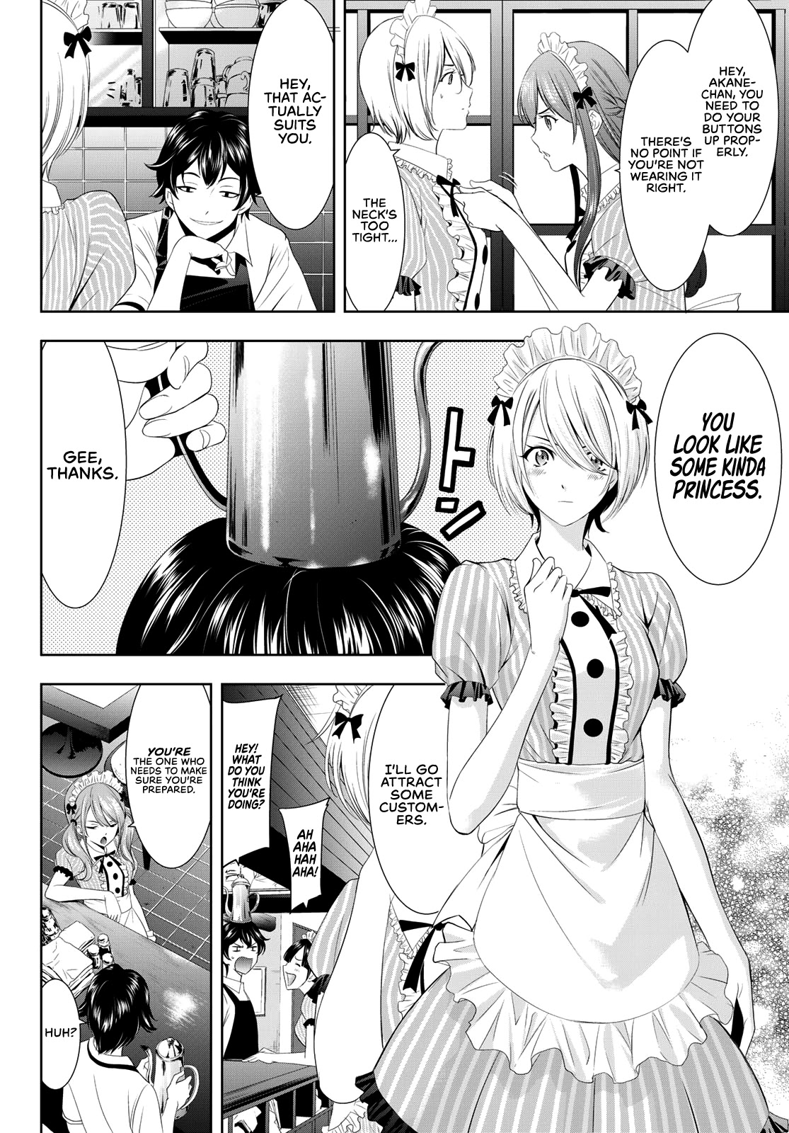Goddess Café Terrace Chapter 7 page 6 - Chapter 7