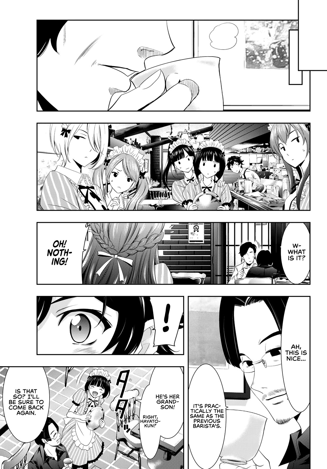 Goddess Café Terrace Chapter 7 page 9 - Chapter 7