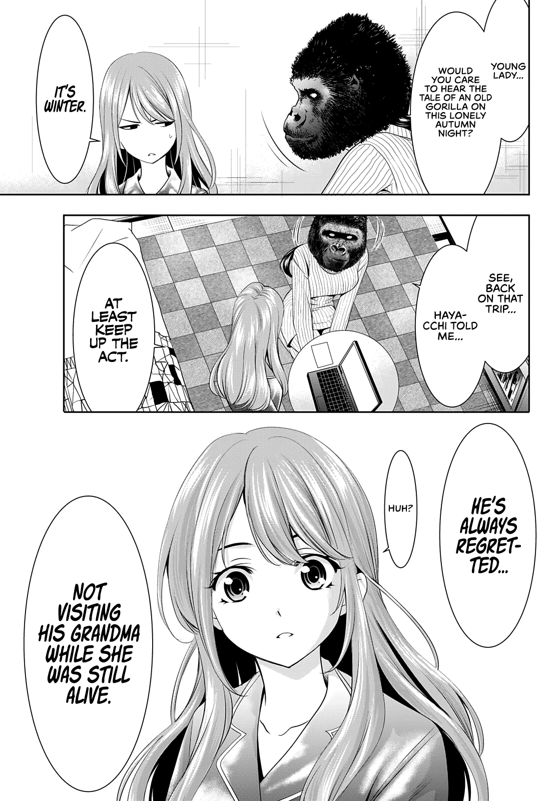 Goddess Café Terrace Chapter 72 page 13 - Chapter 72: Riho's Decision