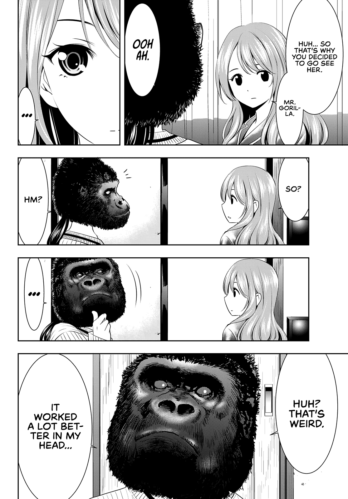 Goddess Café Terrace Chapter 72 page 14 - Chapter 72: Riho's Decision