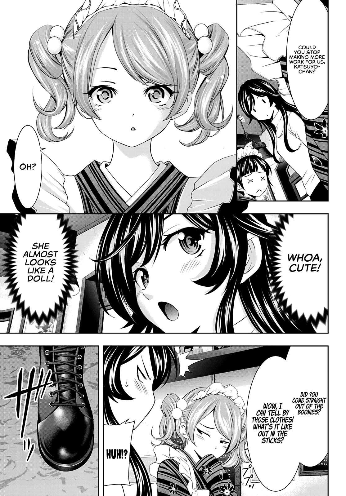 Goddess Café Terrace Chapter 74 page 9 - Chapter 74: Familia, 1961