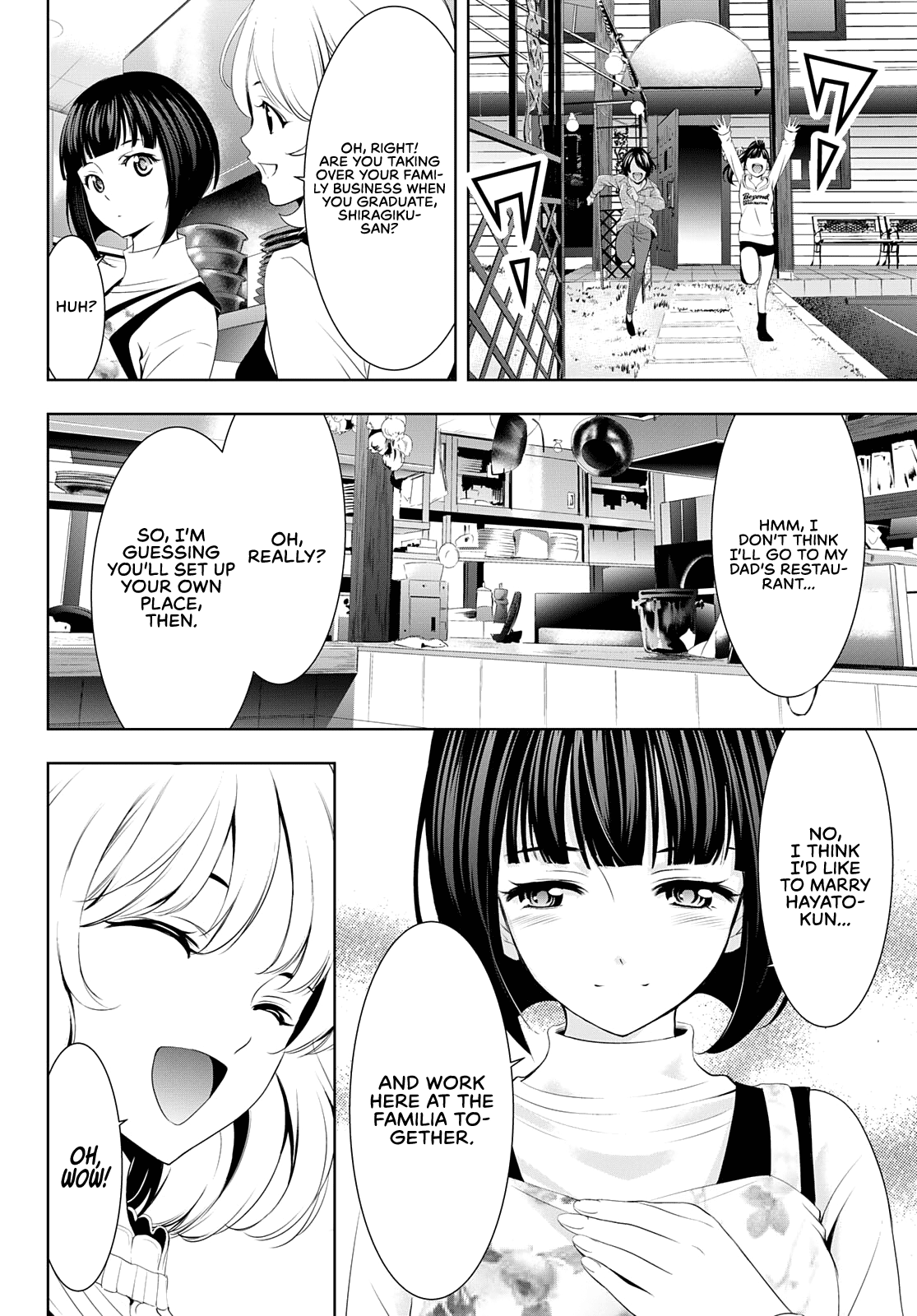 Goddess Café Terrace Chapter 76 page 13 - Chapter 76: All Together on Christmas