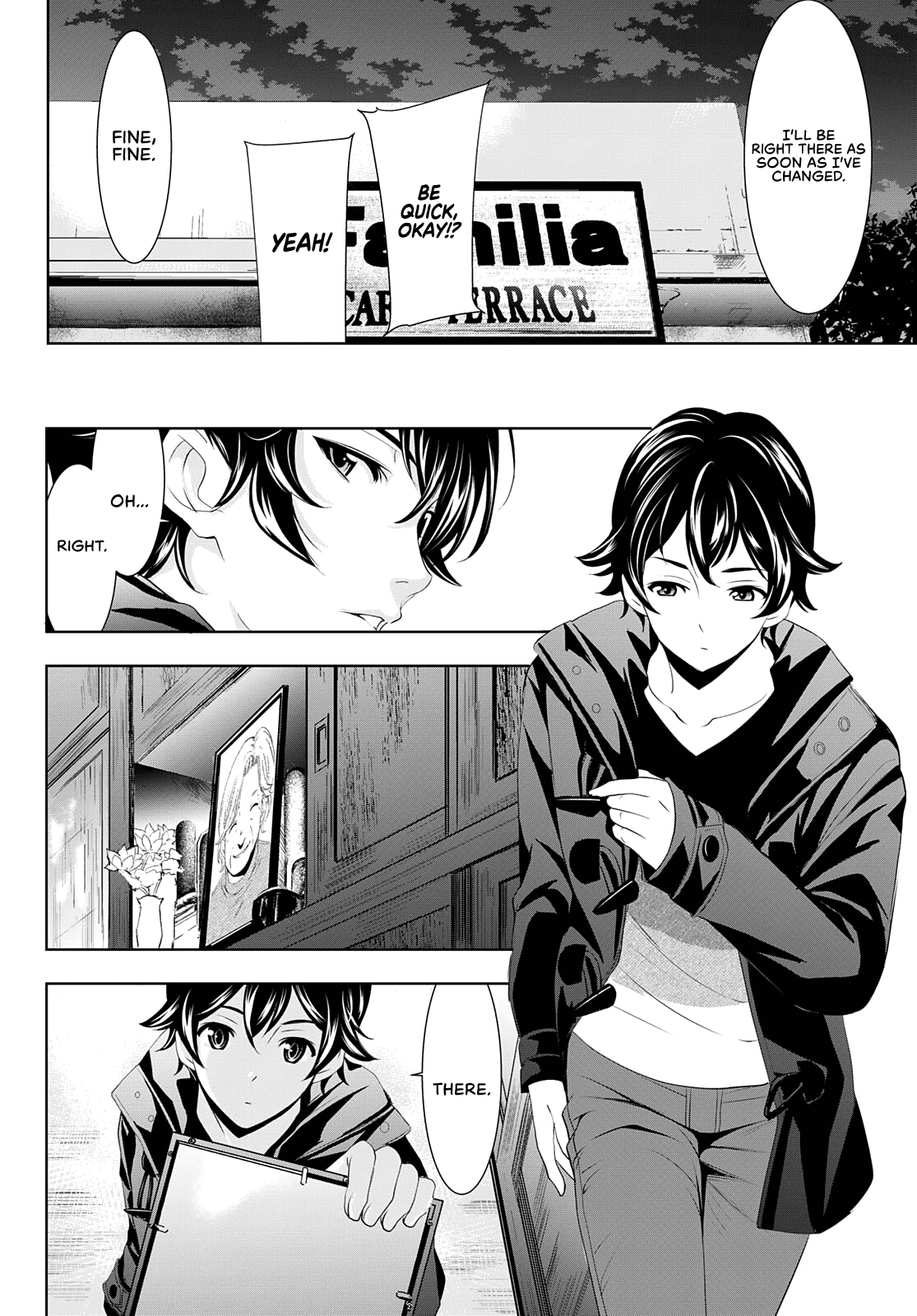 Goddess Café Terrace Chapter 76 page 17 - Chapter 76: All Together on Christmas