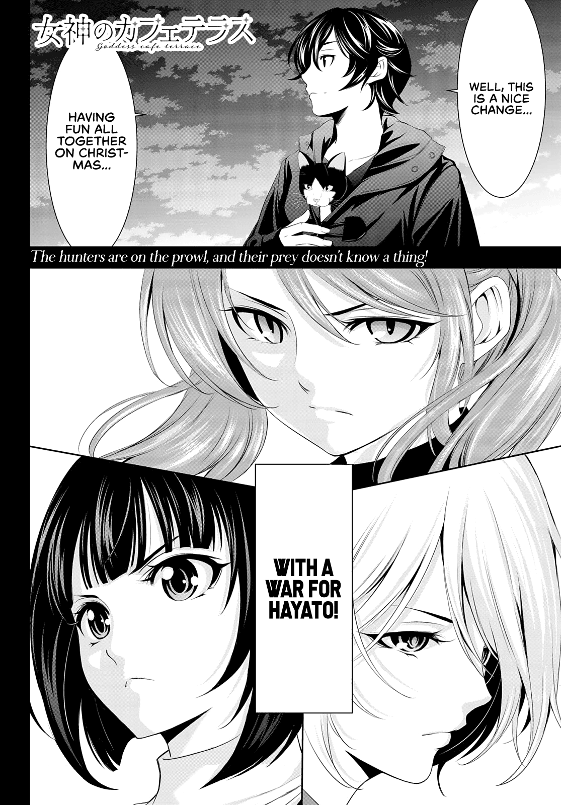 Goddess Café Terrace Chapter 76 page 19 - Chapter 76: All Together on Christmas