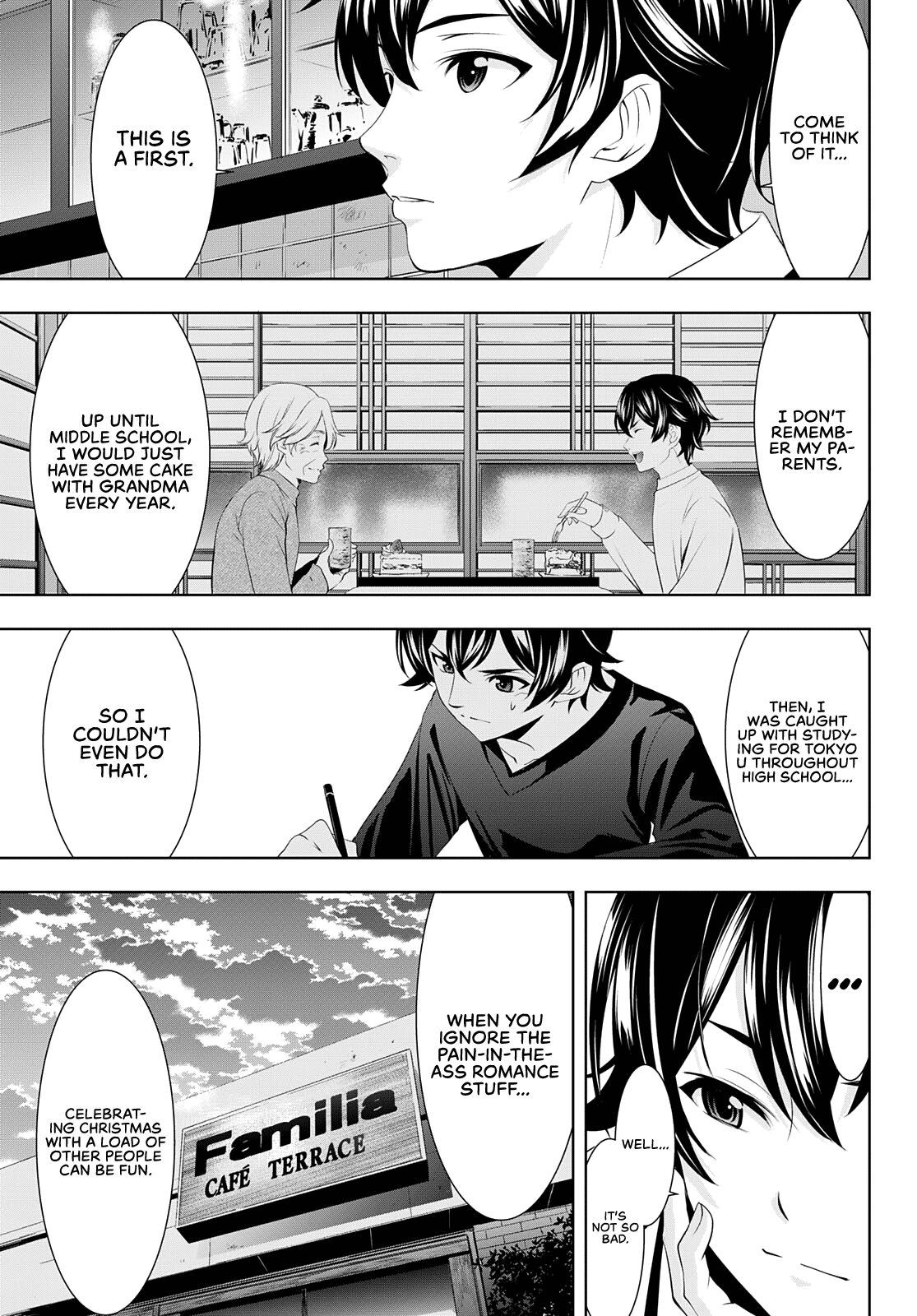 Goddess Café Terrace Chapter 76 page 4 - Chapter 76: All Together on Christmas