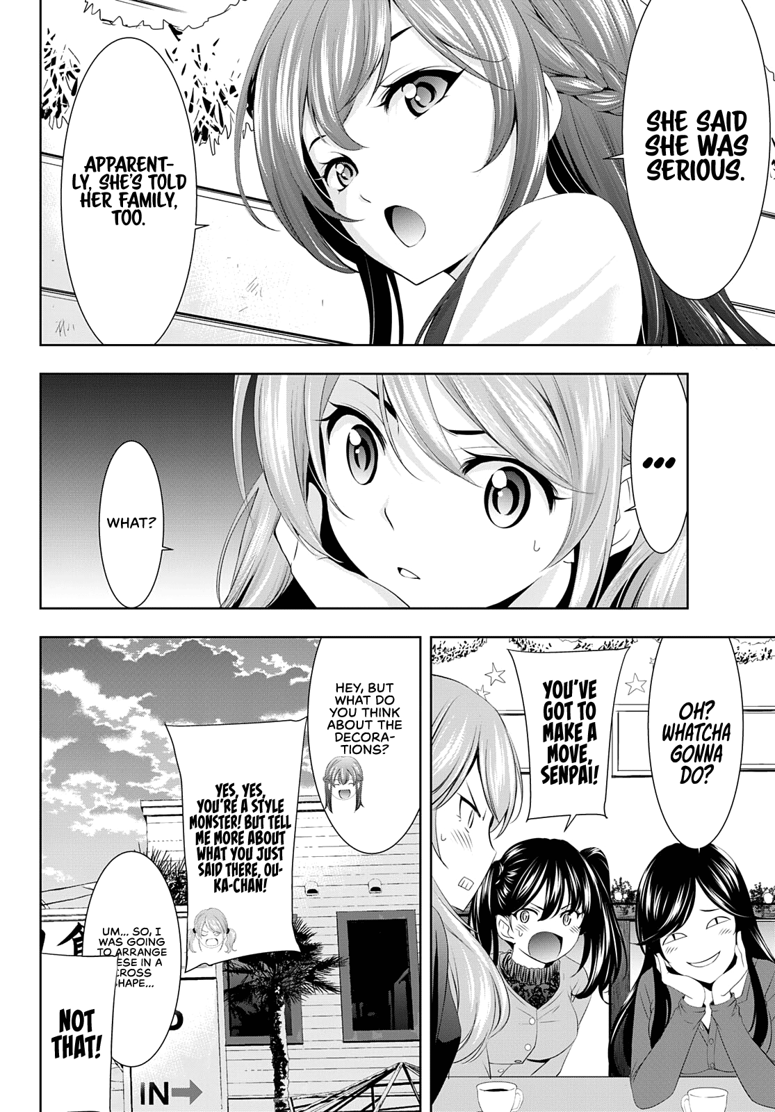 Goddess Café Terrace Chapter 76 page 7 - Chapter 76: All Together on Christmas