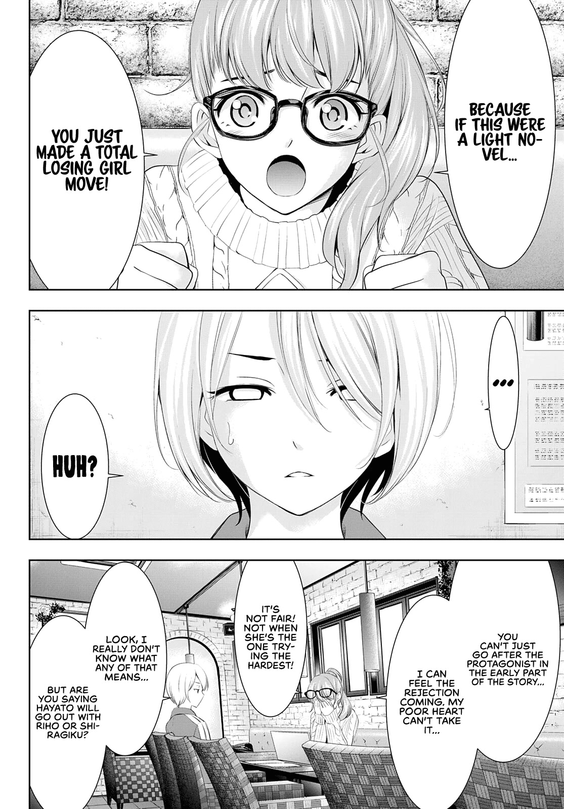 Goddess Café Terrace Chapter 76 page 9 - Chapter 76: All Together on Christmas