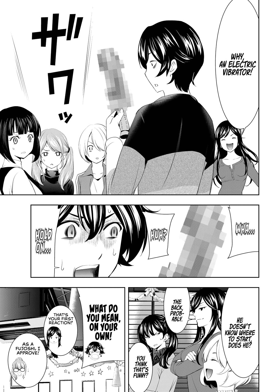 Goddess Café Terrace Chapter 77 page 12 - Chapter 77: Christmas Party!