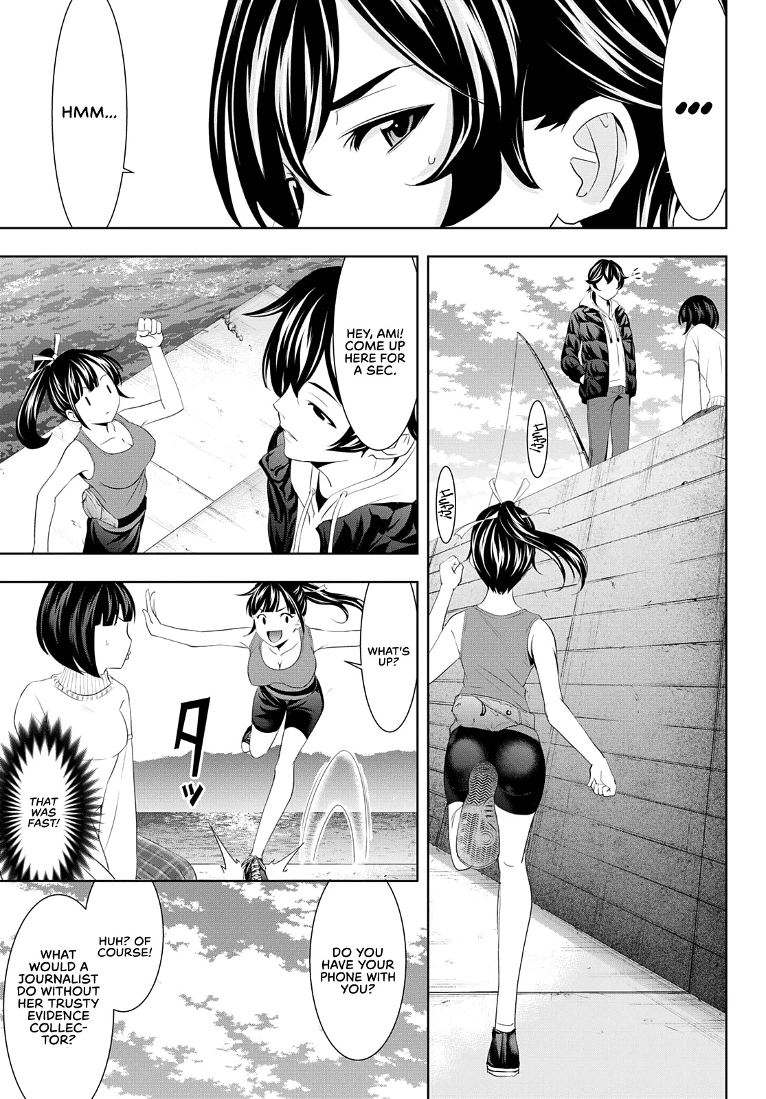 Goddess Café Terrace Chapter 78 page 12 - Chapter 78: Where the Kiss Will Lead