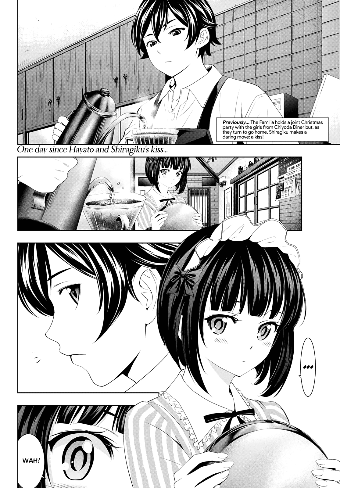 Goddess Café Terrace Chapter 78 page 3 - Chapter 78: Where the Kiss Will Lead