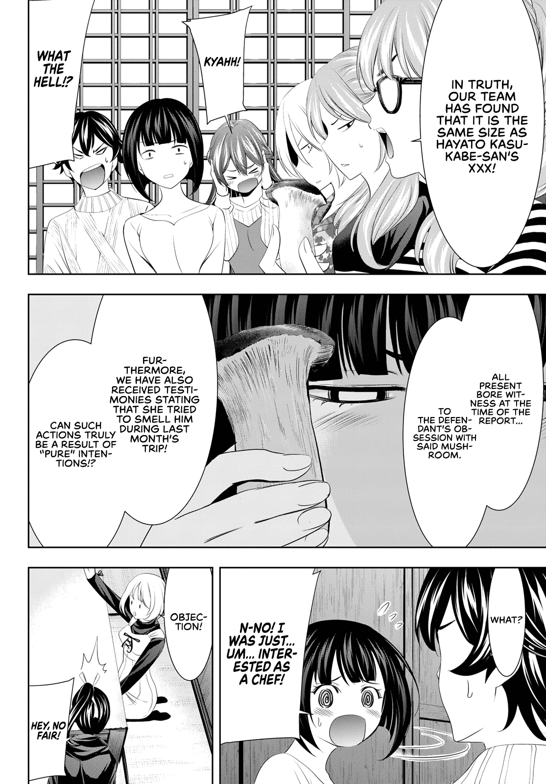 Goddess Café Terrace Chapter 79 page 11 - Chapter 79: The Familia Kiss Trial
