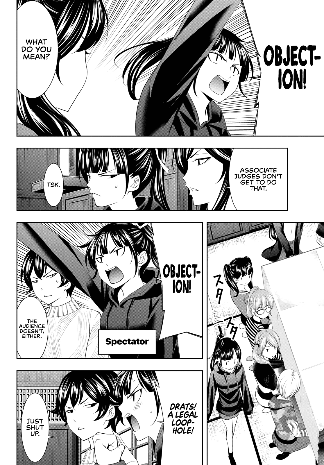 Goddess Café Terrace Chapter 79 page 9 - Chapter 79: The Familia Kiss Trial