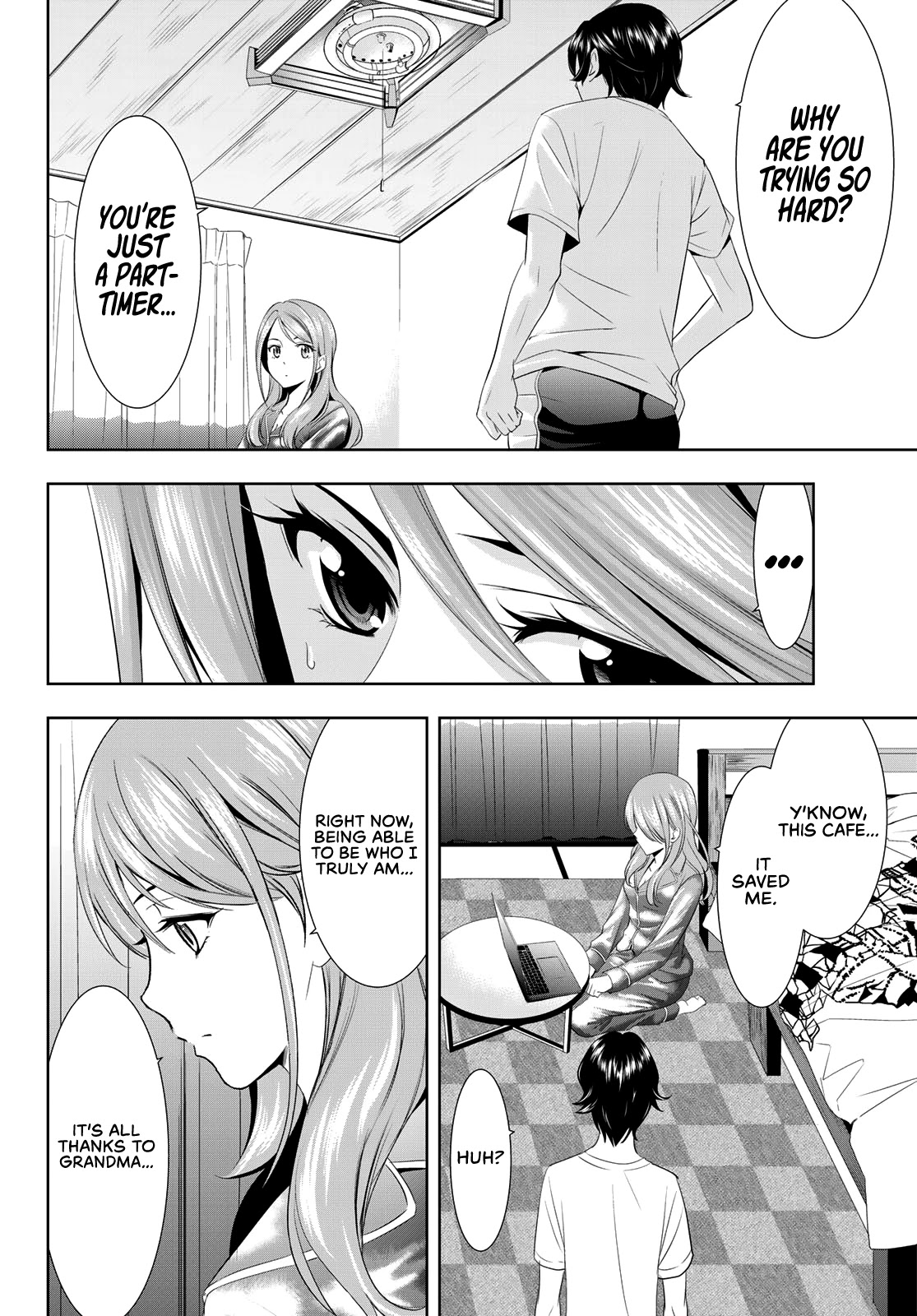 Goddess Café Terrace Chapter 8 page 11 - Chapter 8: I Want to Protect It, No Matter What!