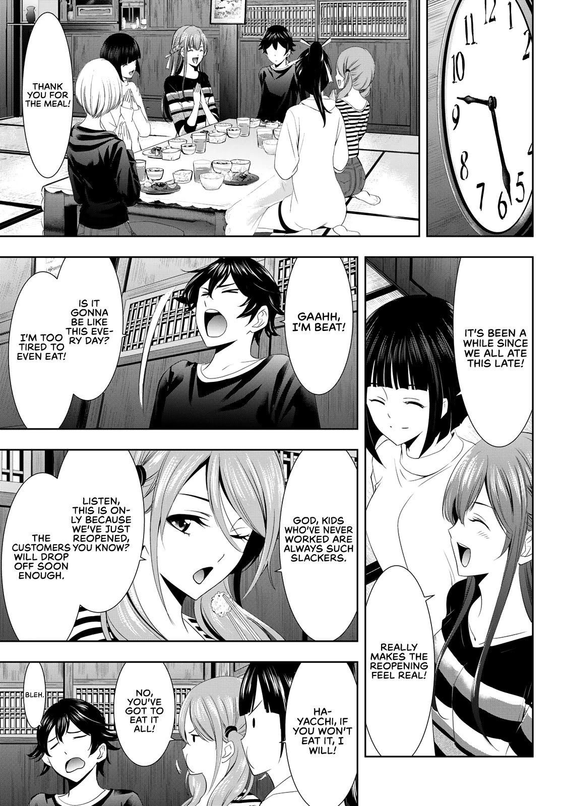 Goddess Café Terrace Chapter 8 page 6 - Chapter 8: I Want to Protect It, No Matter What!