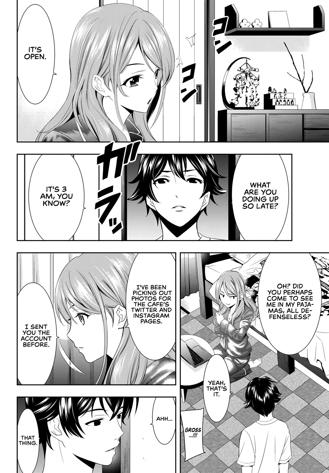 Goddess Café Terrace Chapter 8 page 9 - Chapter 8: I Want to Protect It, No Matter What!