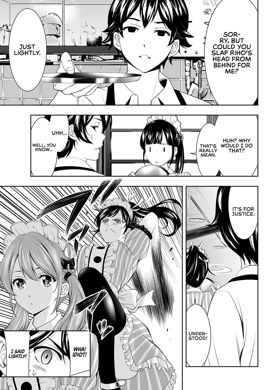Goddess Café Terrace Chapter 81 page 4 - Chapter 81: To Kiss, to Resist, a Call, and a Twist