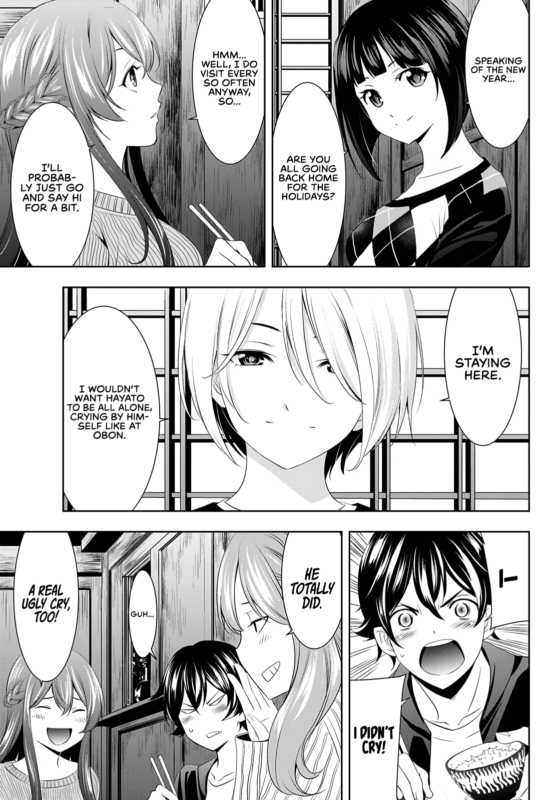 Goddess Café Terrace Chapter 81 page 8 - Chapter 81: To Kiss, to Resist, a Call, and a Twist