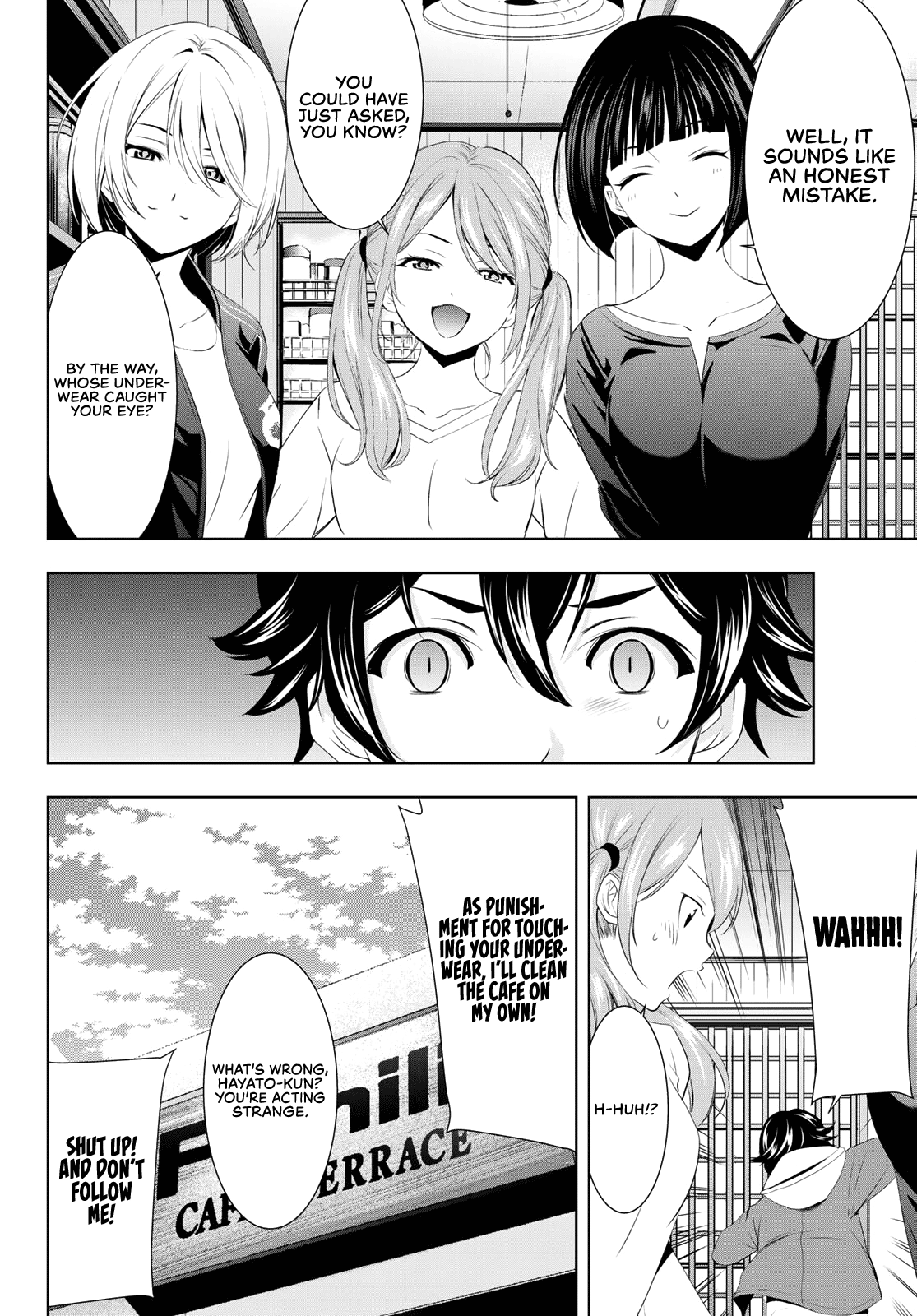 Goddess Café Terrace Chapter 82 page 11 - Chapter 82: Spring Cleaning!