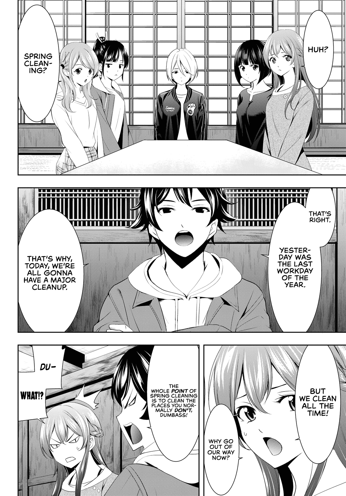 Goddess Café Terrace Chapter 82 page 5 - Chapter 82: Spring Cleaning!