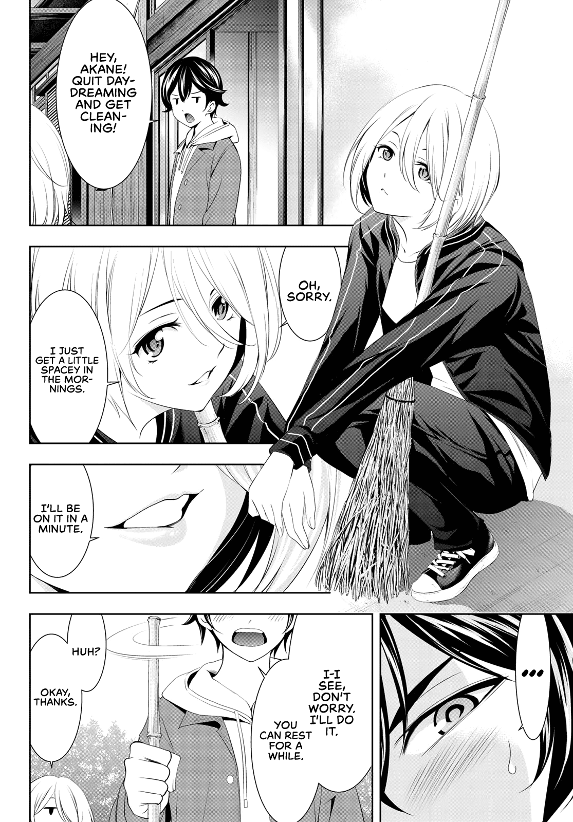 Goddess Café Terrace Chapter 82 page 7 - Chapter 82: Spring Cleaning!