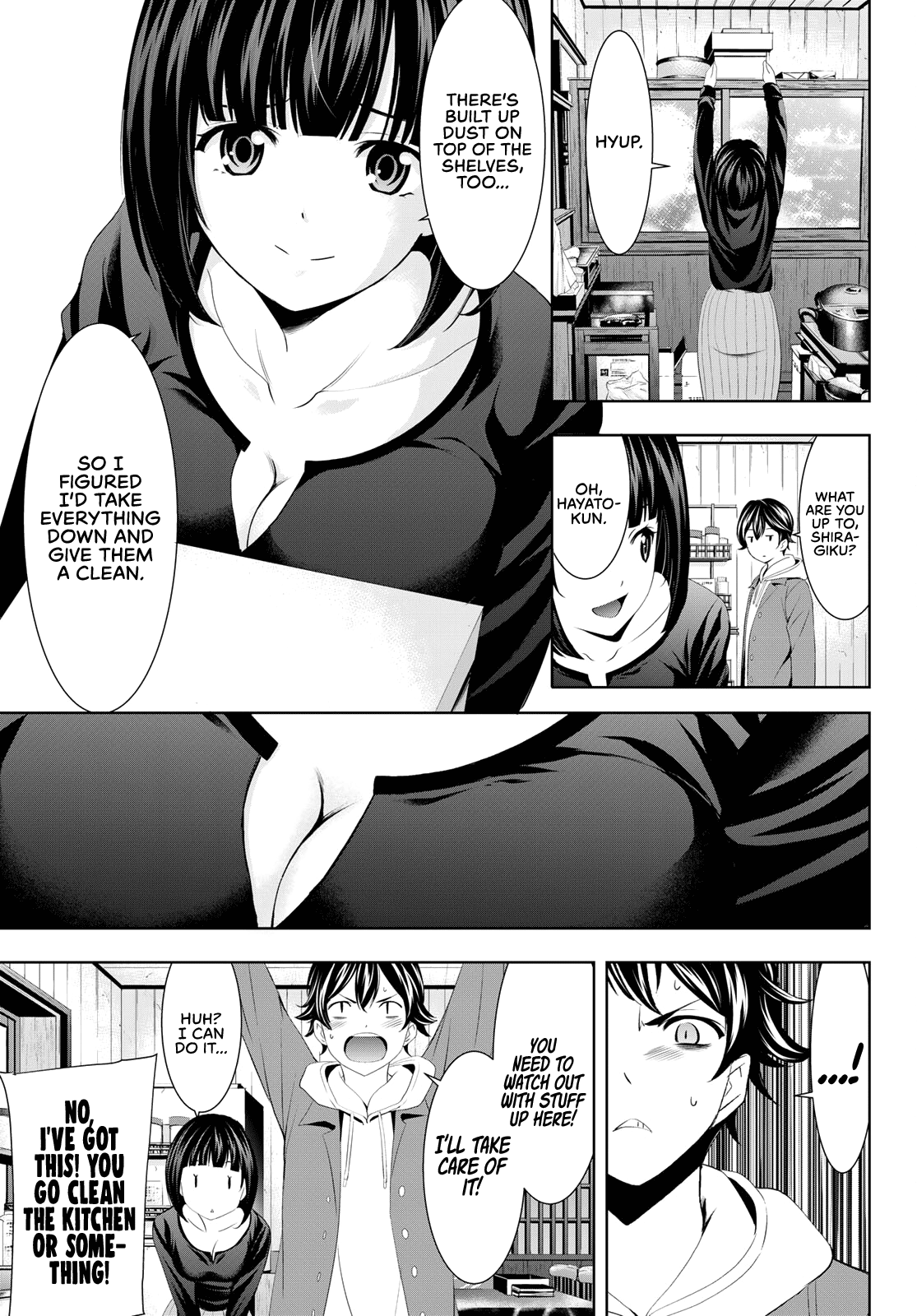 Goddess Café Terrace Chapter 82 page 8 - Chapter 82: Spring Cleaning!
