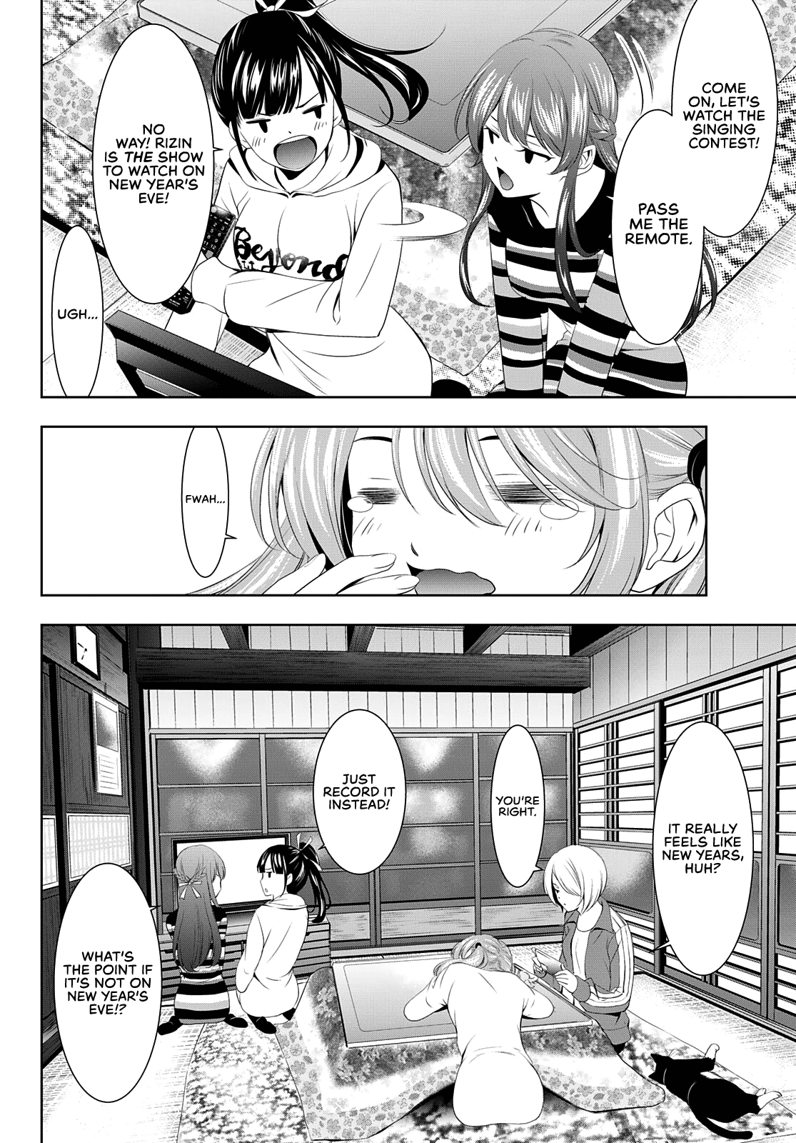 Goddess Café Terrace Chapter 83 page 10 - Chapter 83: New Year’s Eve!