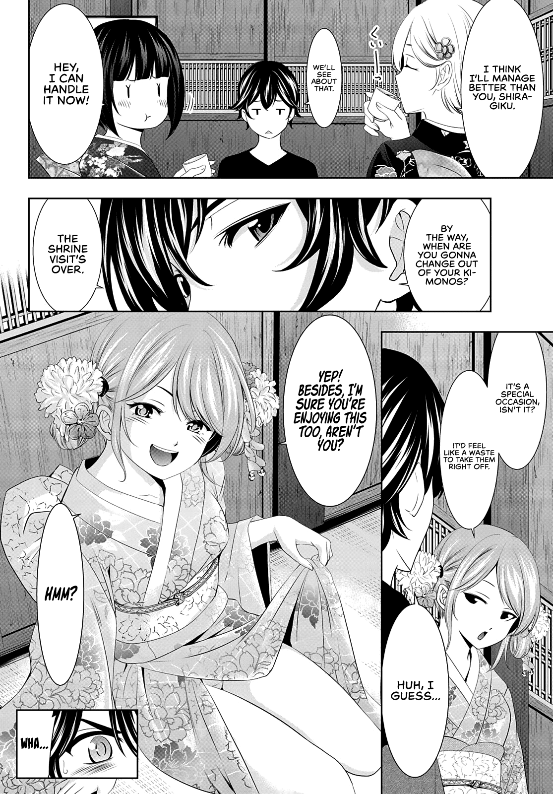 Goddess Café Terrace Chapter 85 page 7 - Chapter 85: First Drink of the Year