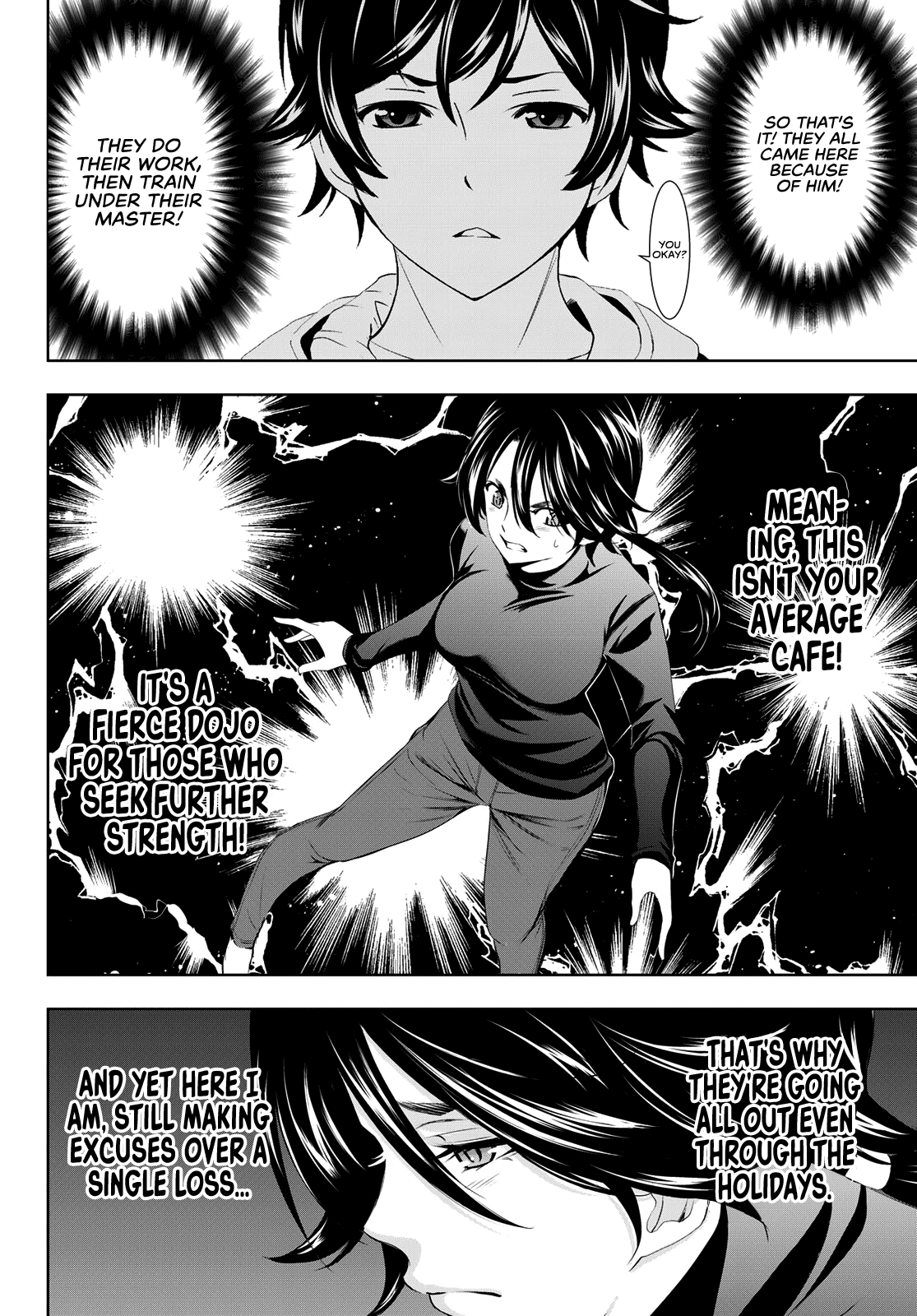 Goddess Café Terrace Chapter 86 page 17 - Chapter 86: A Rival Appears