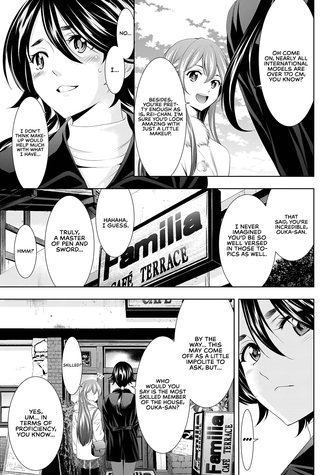 Goddess Café Terrace Chapter 87 page 10 - Chapter 87: The Most Skilled Member