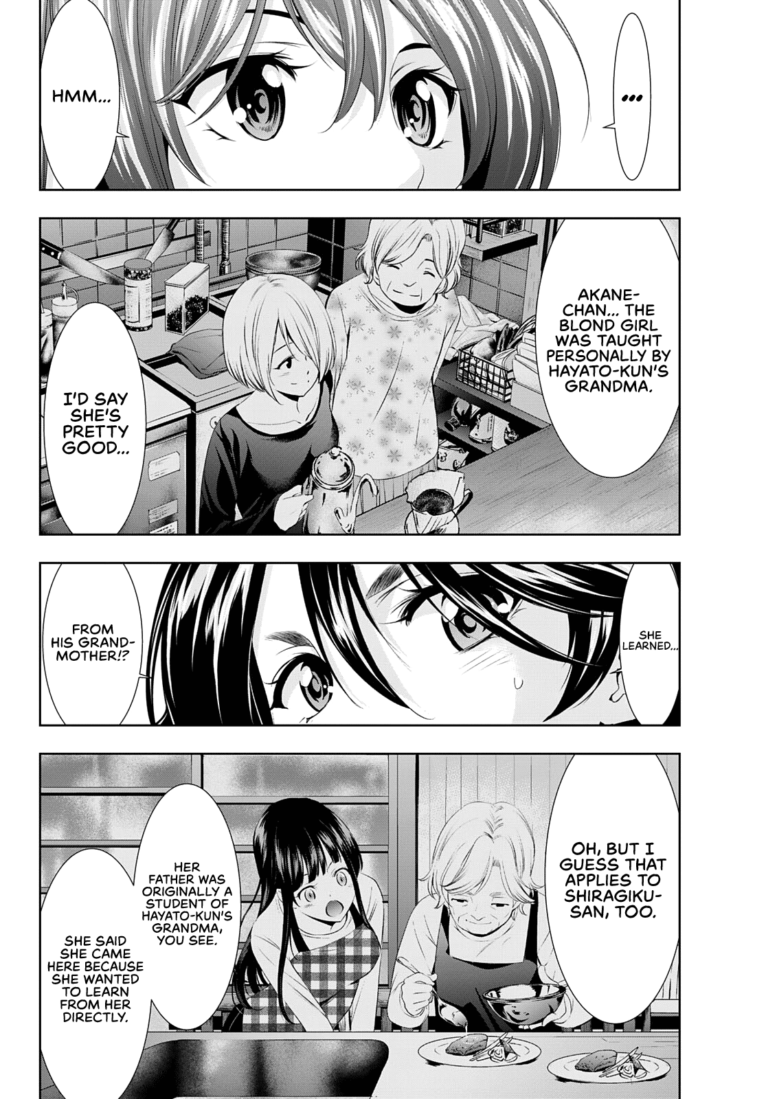 Goddess Café Terrace Chapter 87 page 11 - Chapter 87: The Most Skilled Member