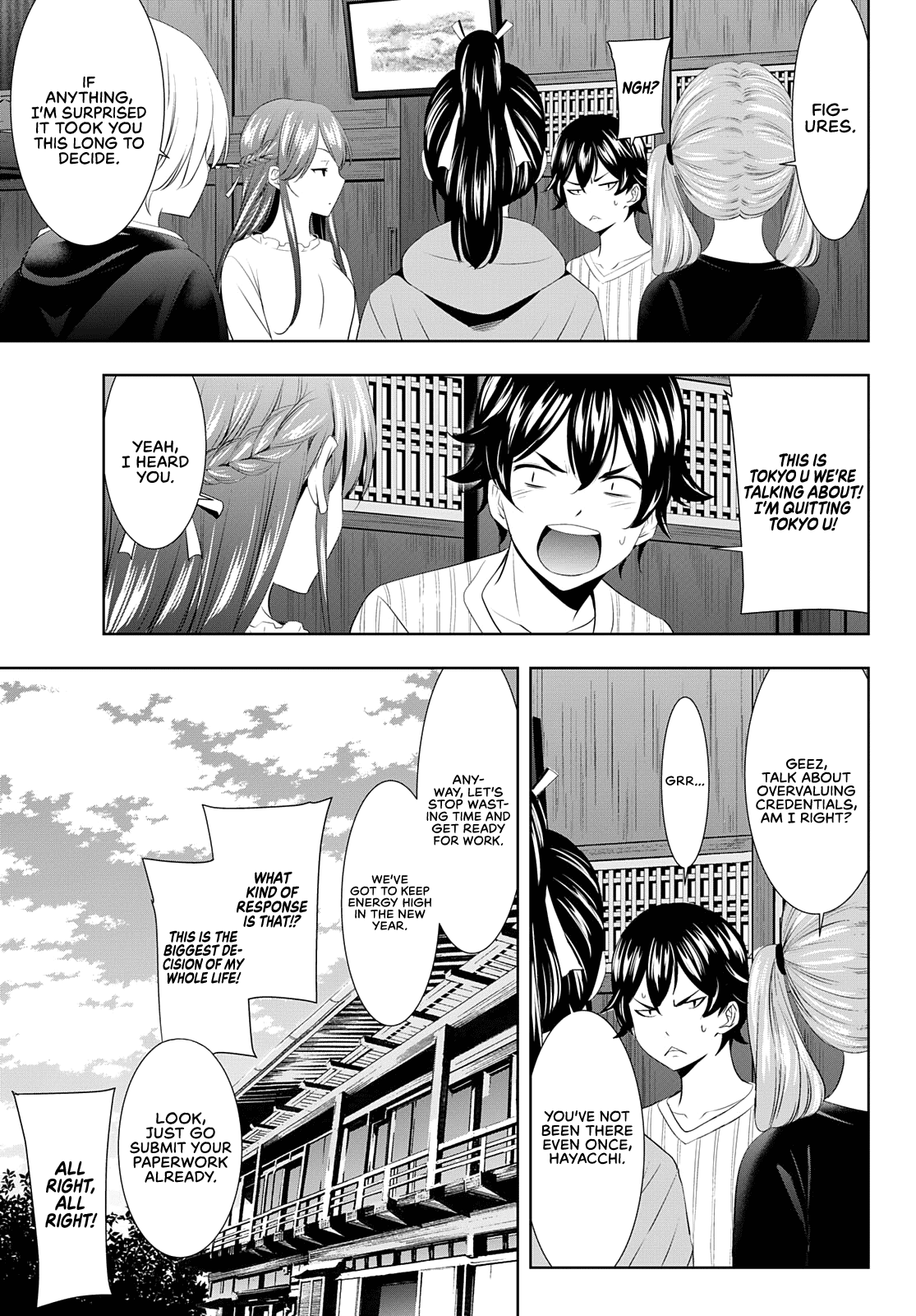 Goddess Café Terrace Chapter 87 page 4 - Chapter 87: The Most Skilled Member