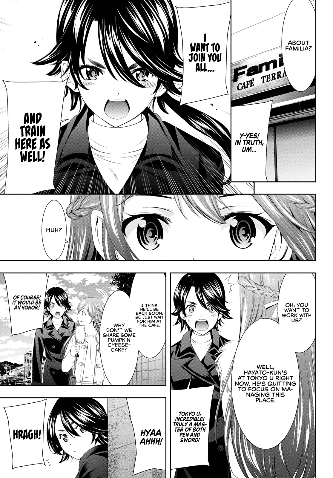 Goddess Café Terrace Chapter 87 page 6 - Chapter 87: The Most Skilled Member