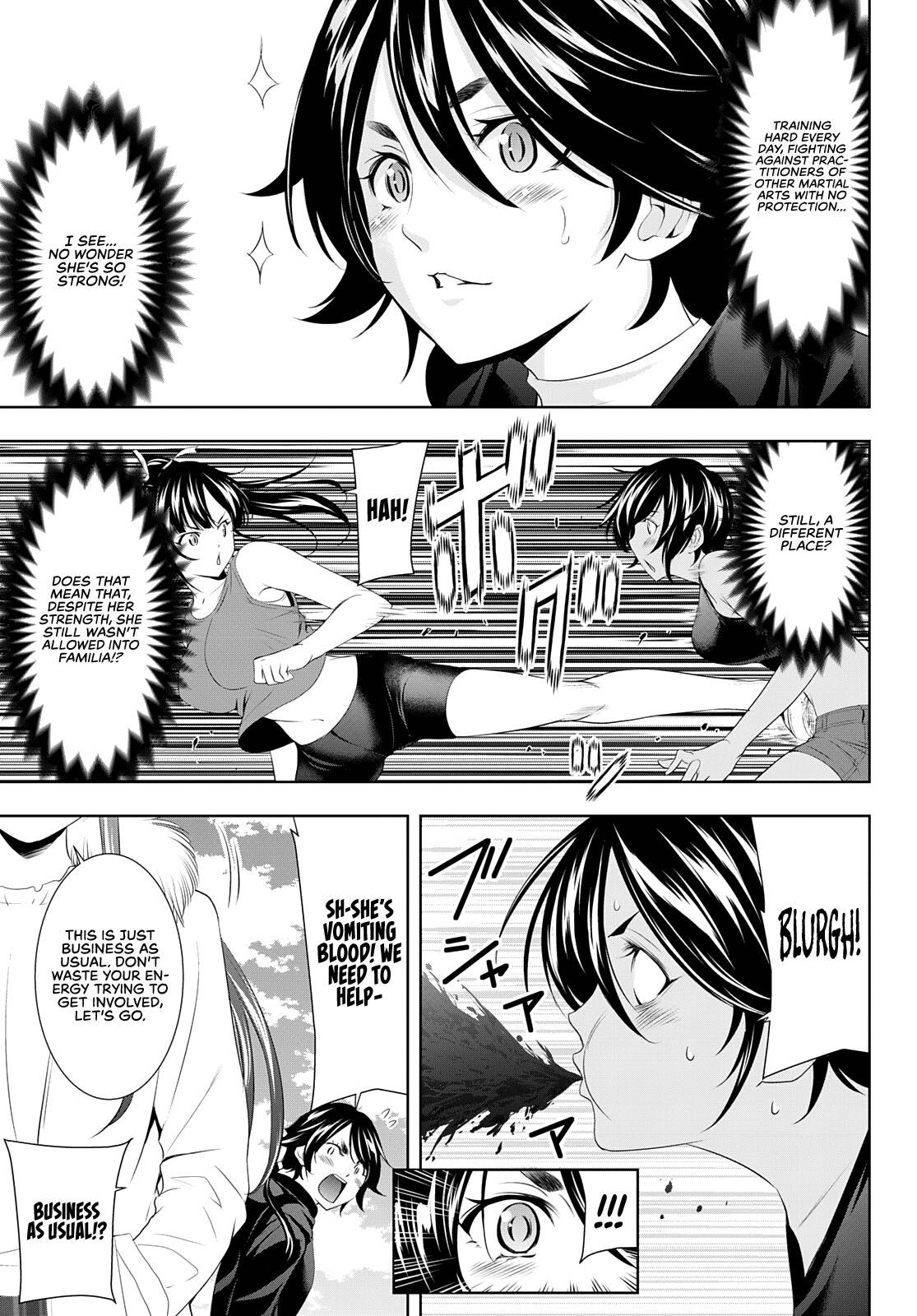 Goddess Café Terrace Chapter 87 page 8 - Chapter 87: The Most Skilled Member