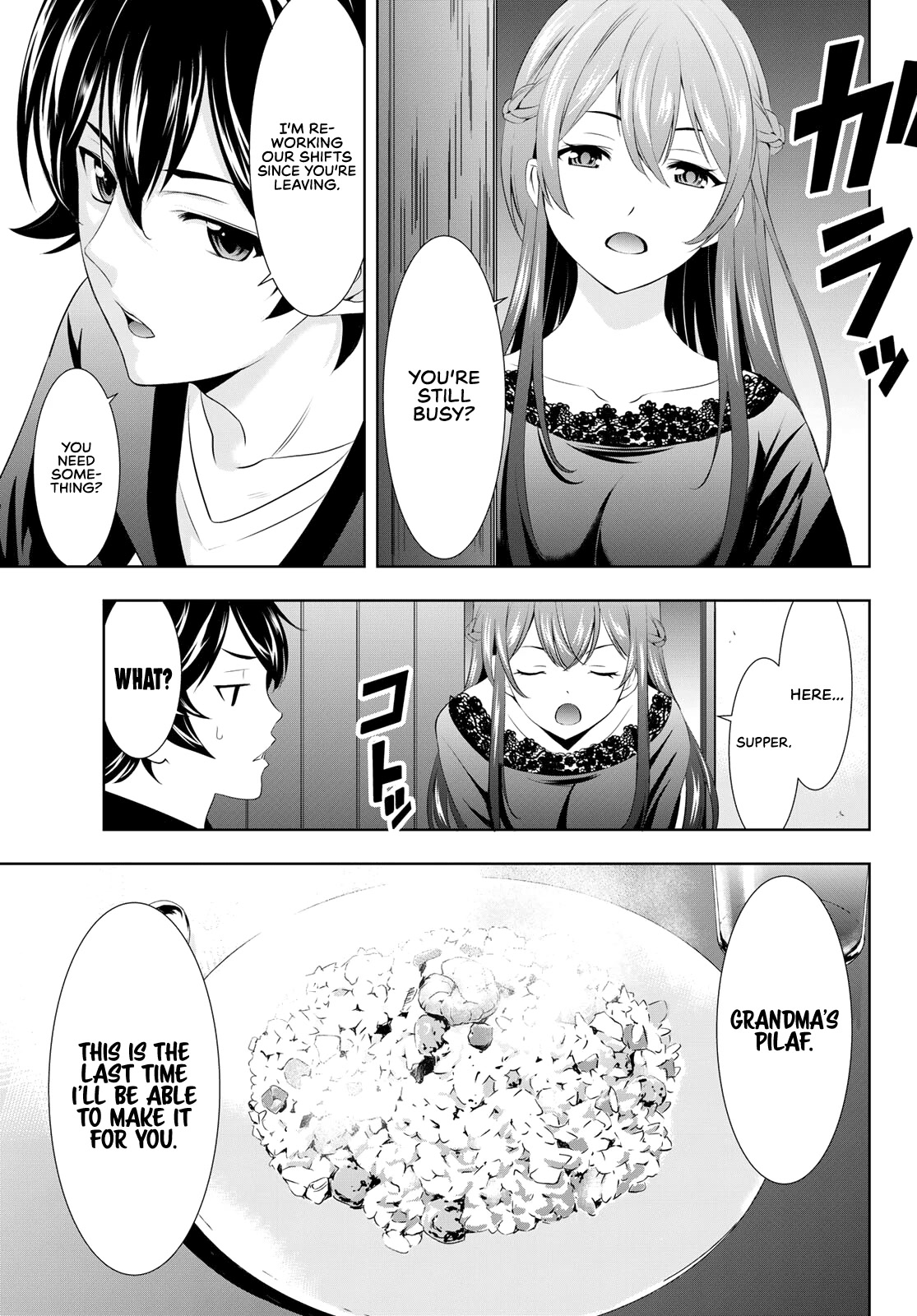 Goddess Café Terrace Chapter 88 page 10 - Chapter 88: The Last Pilaf
