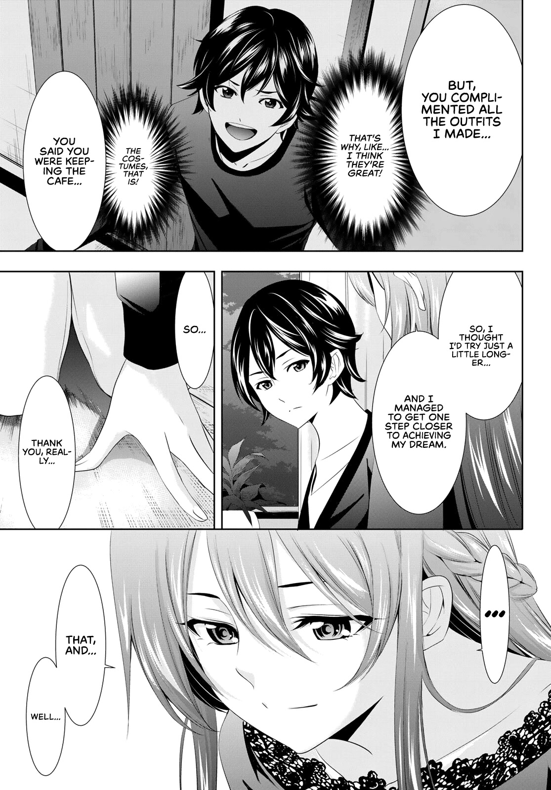 Goddess Café Terrace Chapter 88 page 14 - Chapter 88: The Last Pilaf