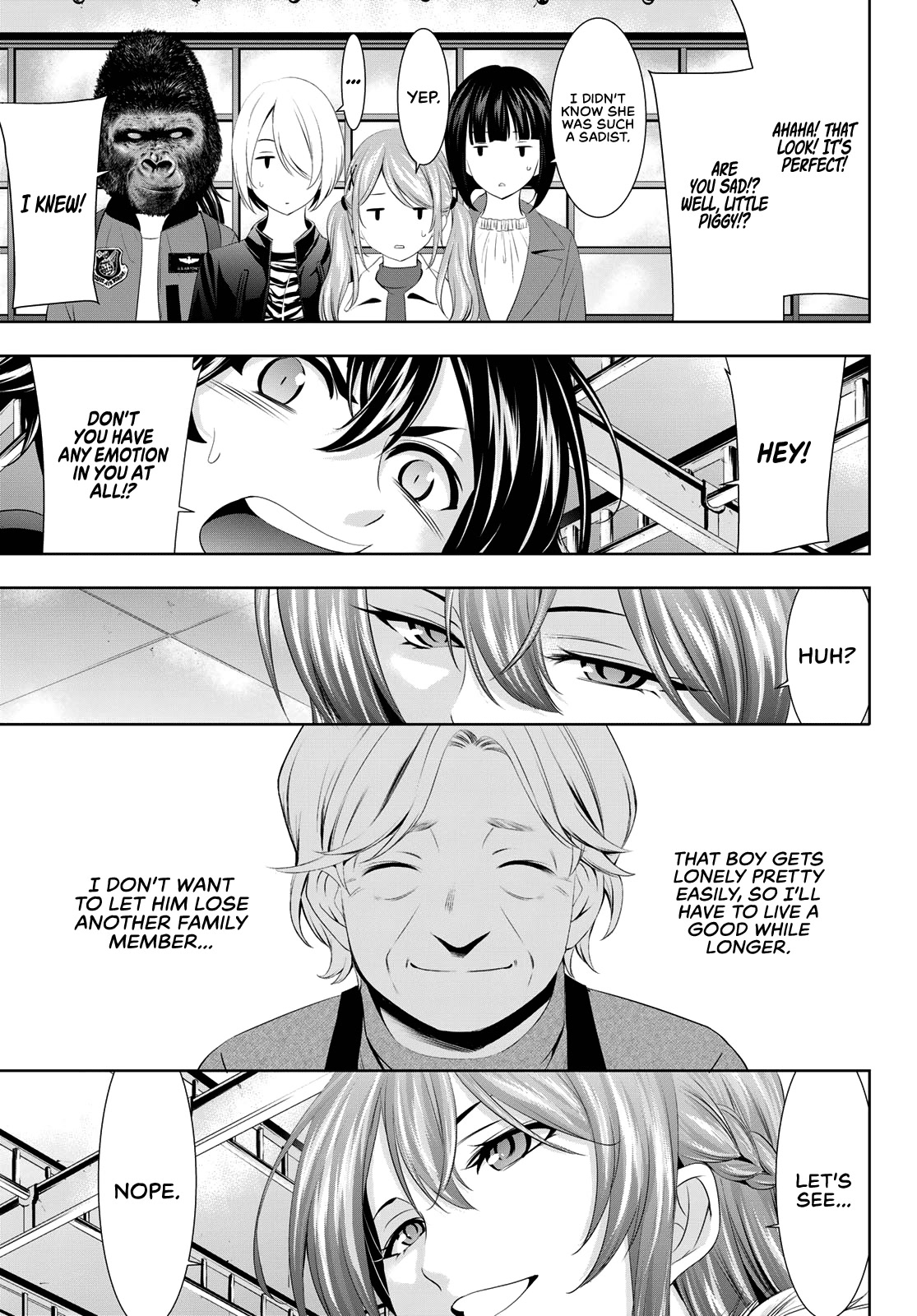 Goddess Café Terrace Chapter 89 page 12 - Chapter 89: Departure