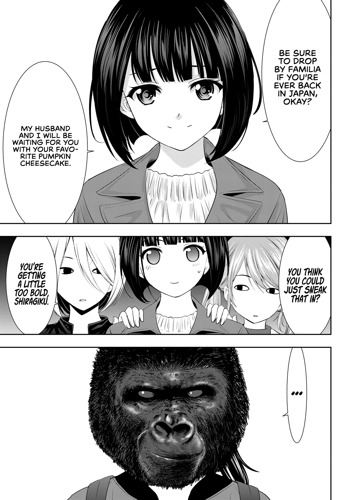 Goddess Café Terrace Chapter 89 page 8 - Chapter 89: Departure