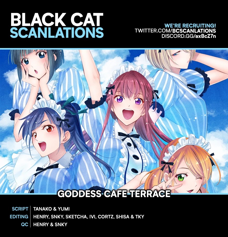 Goddess Café Terrace Chapter 9 page 1 - Chapter 9: New Menu!